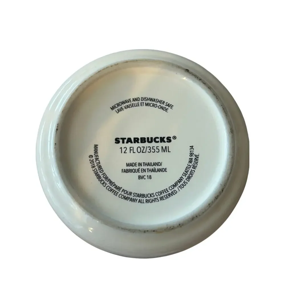 Starbucks + Band.do limited edition rose mug cup coffee tea